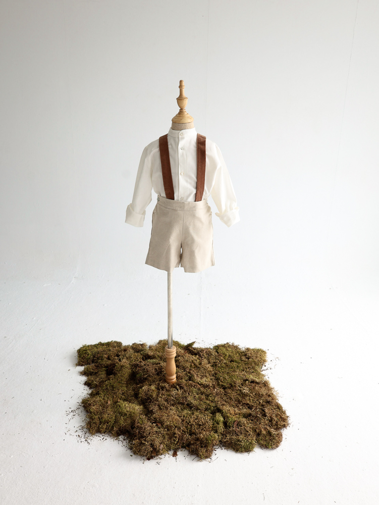 12 BERMUDAS coton tostado