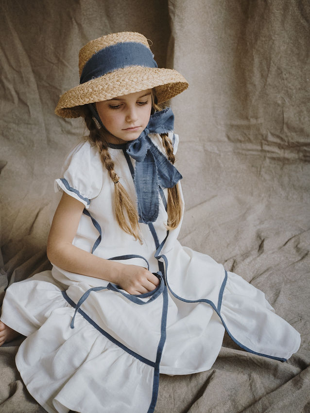 2.3.1 VESTIDO GRECIA LARGO LINO BLANCO&amp;COLOR