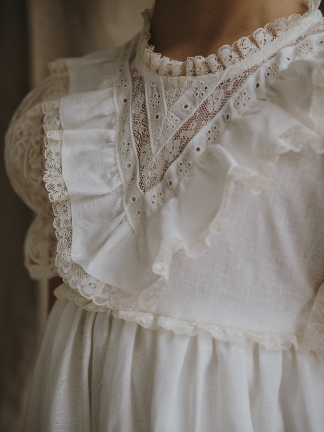 a00255 VESTIDO COMUNIÓN MARIA ANTONIETA