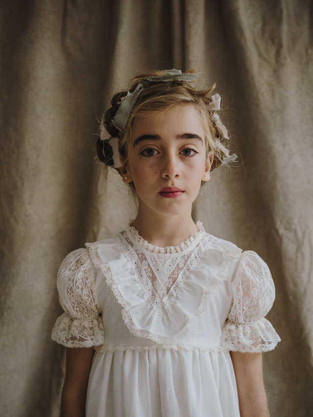 a00255 VESTIDO COMUNIÓN MARIA ANTONIETA