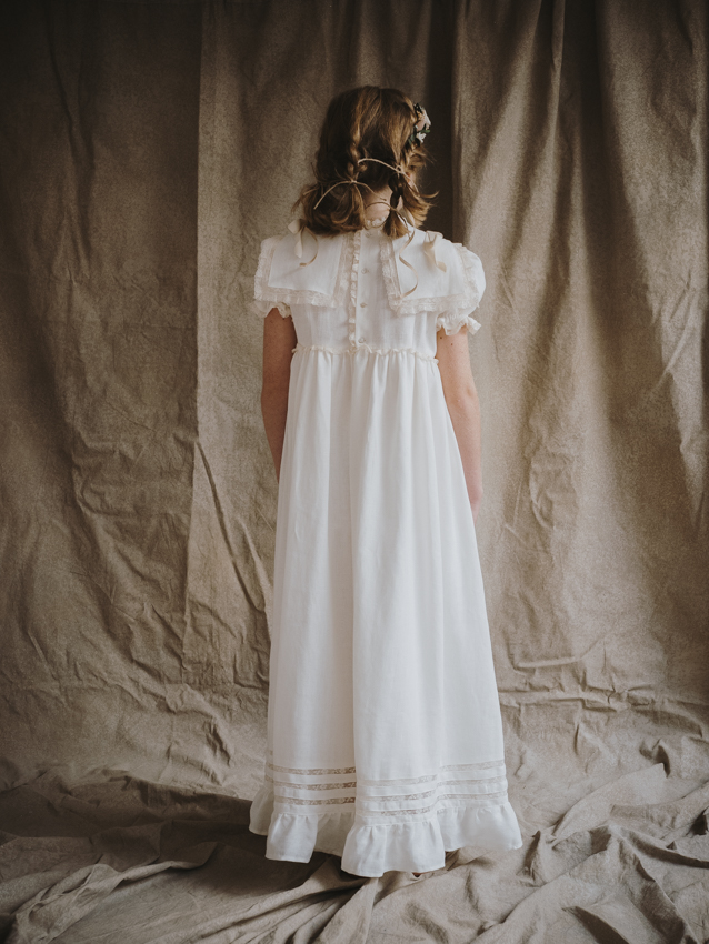 a0001 VESTIDO COMUNIÓN BABERO