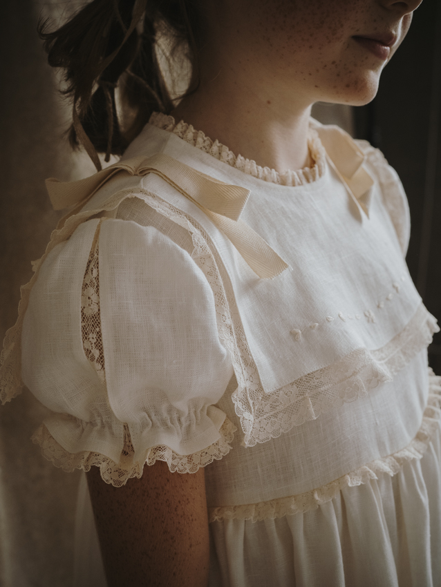 a0001 VESTIDO COMUNIÓN BABERO