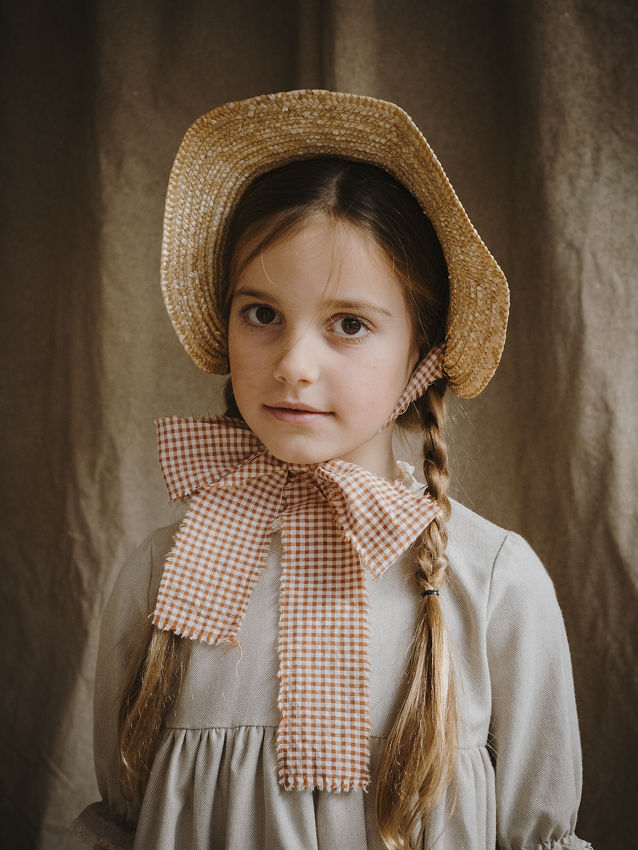 CAPOTA RAFIA CINTA VICHY