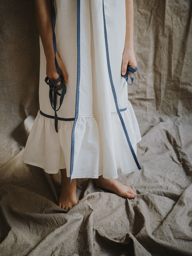 2.9.3 VESTIDO GRECIA LARGO LINO BLANCO&COLOR